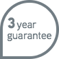 3 year guarantee